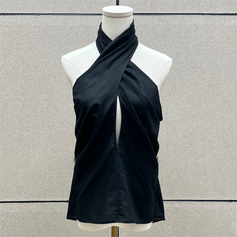 Crossfit Vest - Women's vest New cross neck slim