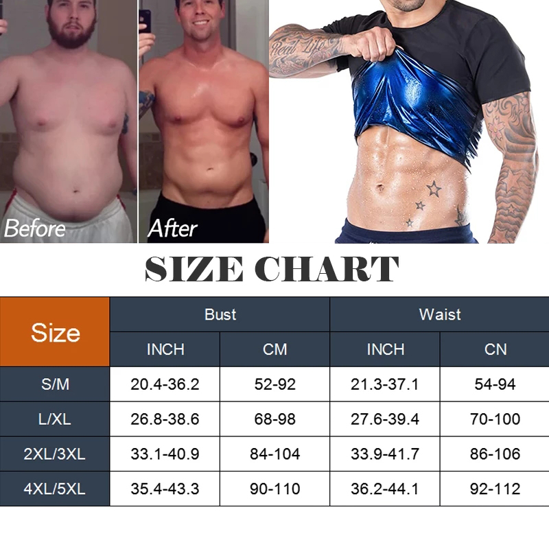 Men Fitness Sweat Sauna Shaper - Crossfit Vest ulasan dan harga