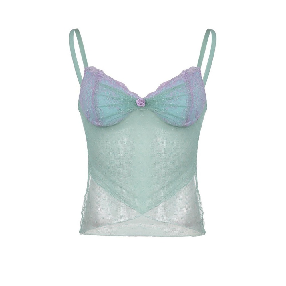 Chic Spicy Girl Style Mesh Cam - Crossfit Vest ulasan dan harga